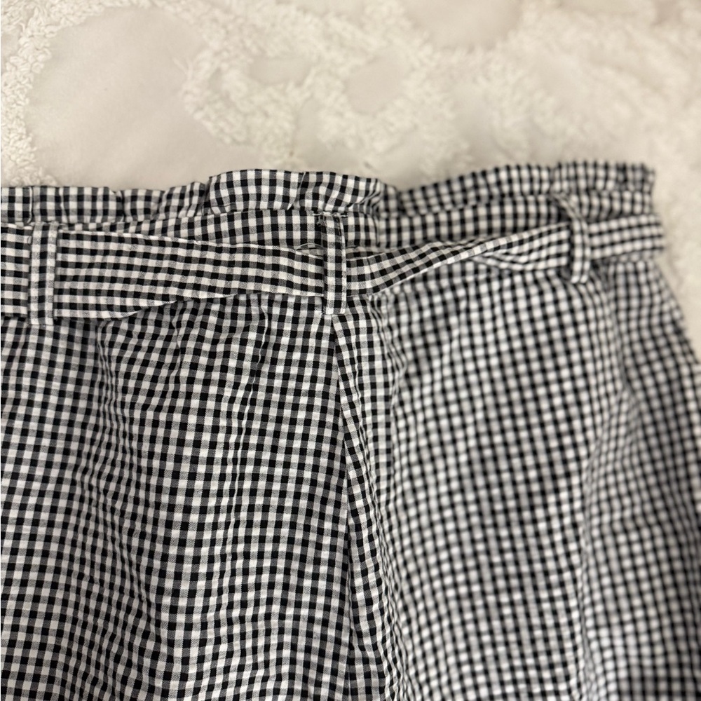 Sincerely Jules Black and White Checkered Capris - Picture 6 of 9